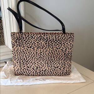 Vintage leopard cow hide Kate Spade Shoulder Bag